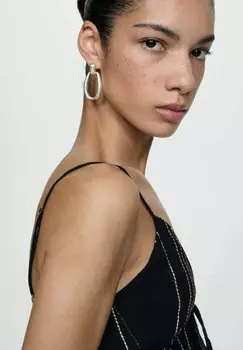 Платье макси MALTA Mango, черный