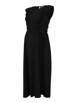 Платье макси MAMALICIOUS Dress, черный