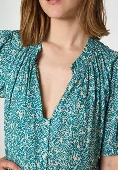 Платье макси MANALE R IMP Maison 123, бирюзовый