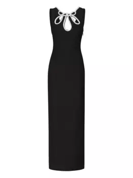 Платье макси Marciano, черный