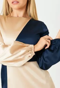 Платье макси Maryisa, темно-синий