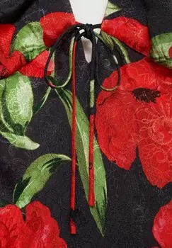 Платье макси MATI Mango, черный