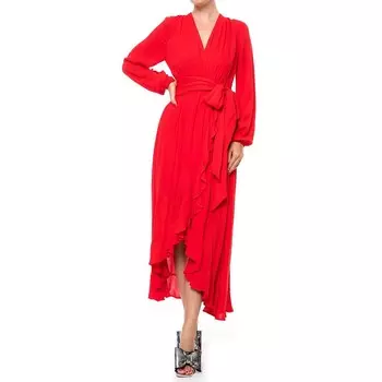 Платье макси Meadow Meghan Los Angeles, цвет Cherry