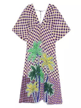 Платье макси Медея Anjuna, фиолетовый