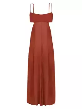 Платье макси Melinda с вырезами Vix By Paula Hermanny, красный