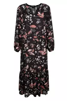 Платье макси MIAMODA Dress, черный