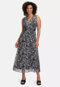 Платье макси MIDI OHNE ARM Cartoon, черный