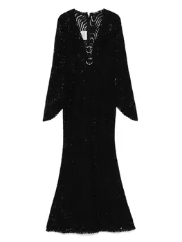 Платье макси Midnight Bloom MOOS STUDIO, черный