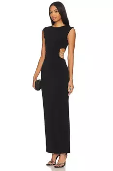 Платье макси мила Nookie, черный