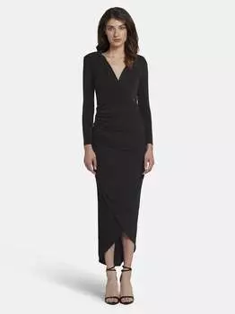 Платье макси мисима Nicowa, черный