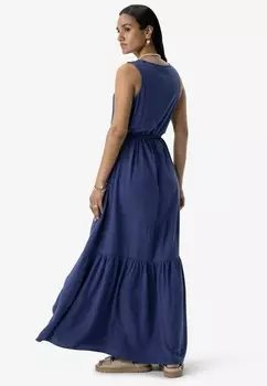 Платье макси MIT GRTEL Sissy-Boy, темно-синий