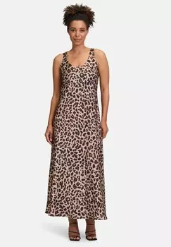 Платье макси MIT LEOPRINT Vera Mont, белый