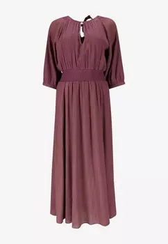 Платье макси MIT OFFENEM RCKEN Sissy-Boy, сирень