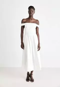 Платье макси MIXED MEDIA - Jersey dress GAP, кремовый
