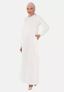 Платье макси Modanisa, белый