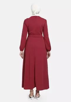 Платье макси Modanisa, розовый