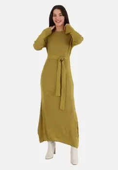 Платье макси Modanisa, зеленый