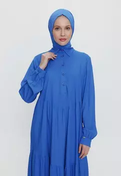 Платье макси MODEST MIDI CARDIGAN Armine, синий