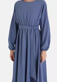 Платье макси MODEST TAVIN Modanisa, синий