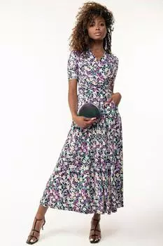 Платье макси Molly из джерси Jolie Moi, фиолетовый