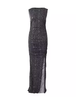 Платье макси Monki Dress, цвет anthracite/dark grey