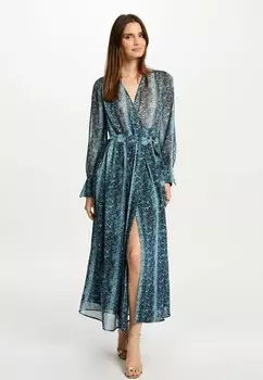 Платье макси Morgan, синий