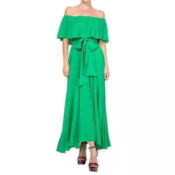 Платье макси Morning Glory Meghan Los Angeles, цвет Emerald