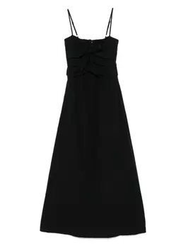 Платье макси MSGM, черный