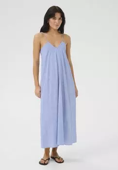 Платье макси My Essential Wardrobe, синий