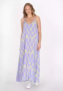 Платье макси myMo, фиолетовый