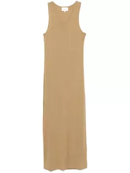 Платье макси Myron Loulou Studio, нейтральный