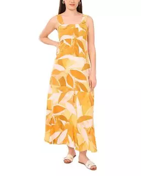 Платье макси на широких бретелях VINCE CAMUTO, оранжевый