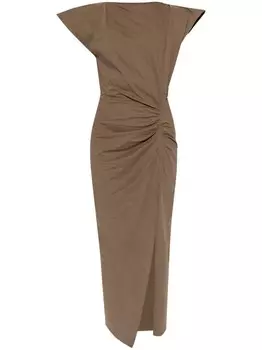 Платье макси Nadela ISABEL MARANT, зеленый