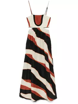 Платье макси New Bali Special Raquel Diniz, нейтральный