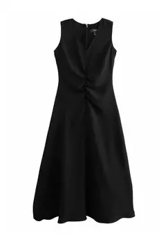 Платье макси Next, черный