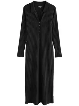 Платье макси Next Dress, черный