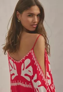 Платье макси Next, красный