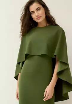 Платье макси Next, зеленый