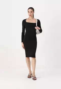 Платье макси NMAMANDA DRESS Noisy May, черный