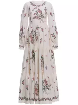 Платье макси Nuez AGUA BY AGUA BENDITA, белый