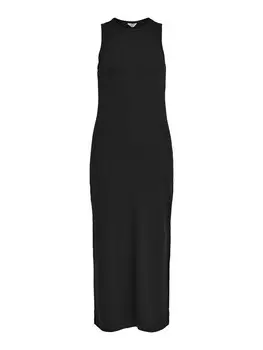Платье макси OBJECT Dress JAMIE, черный