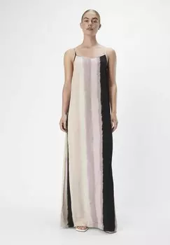 Платье макси Object, кремовый