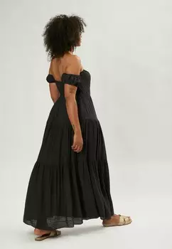 Платье макси OFF SHOULDER TEA Maison Form'elle, черный