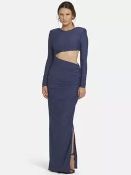 Платье макси окави Nicowa, синий