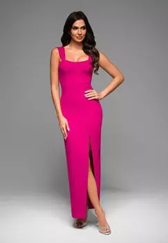 Платье макси Ombre, розовый