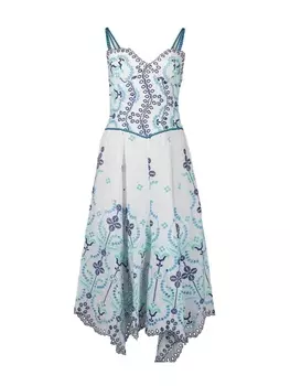 Платье макси Omelia с вышивкой Charo Ruiz Ibiza, белый