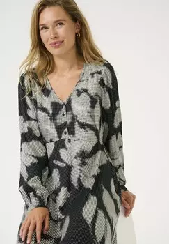 Платье макси OMMA Cream, черный