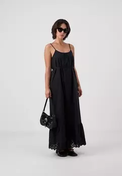 Платье макси ONLLOU STRAP DRESS ONLY Petite, черный