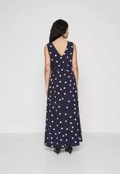 Платье макси Onlnova Life Lux Dress Only, темно-синий