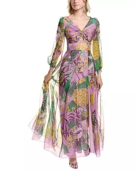 Платье макси от Carla Ruiz, красный